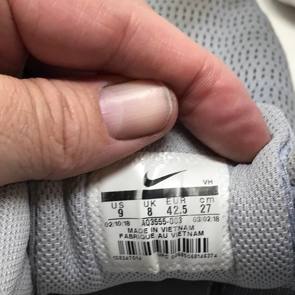 Nike Tanjun Gray/White, Men's Sz 9 - Picture 8 of 8